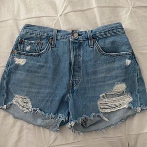 Levi’s 501 jean shorts!